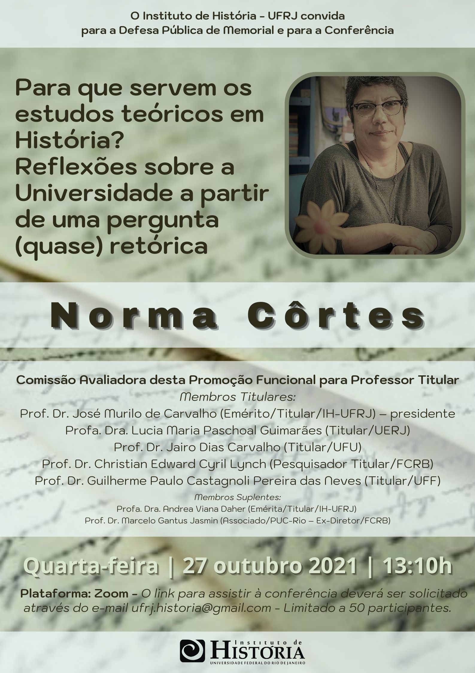 Promoção Norma Cortes - cartaz